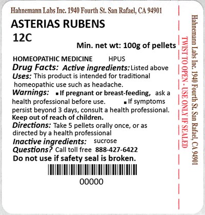 Asterias Rubens 12C 100g - Asterias Rubens 12C 100g